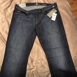 7 for all mankind bootcut jeans new with tags
